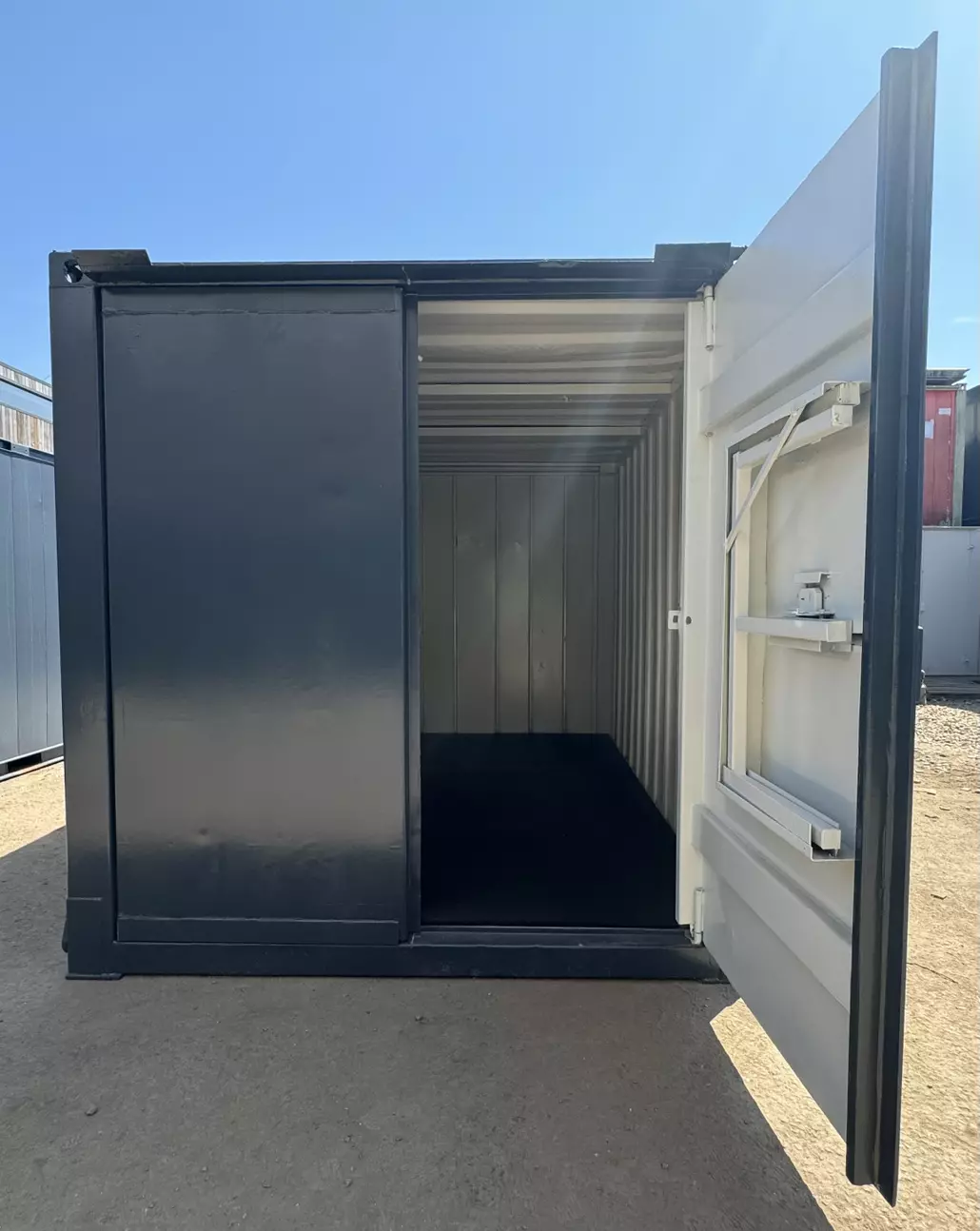 12Ft x 8Ft Steel Store Cabin (Suitable for stacking)