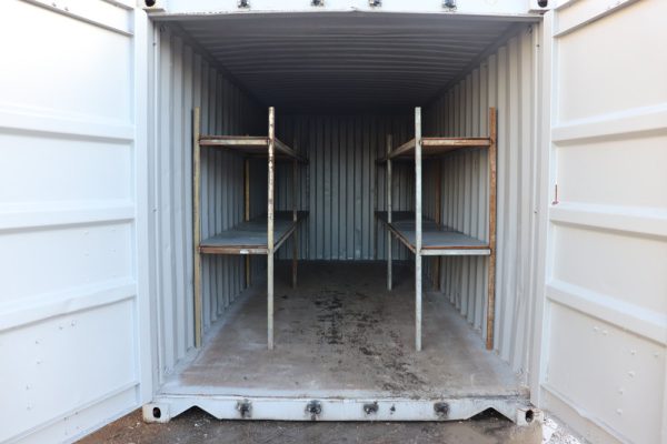 Conex Racking Adjustable, Heavy Duty Three Tier Container Racking (5 Bays) – Conex ...